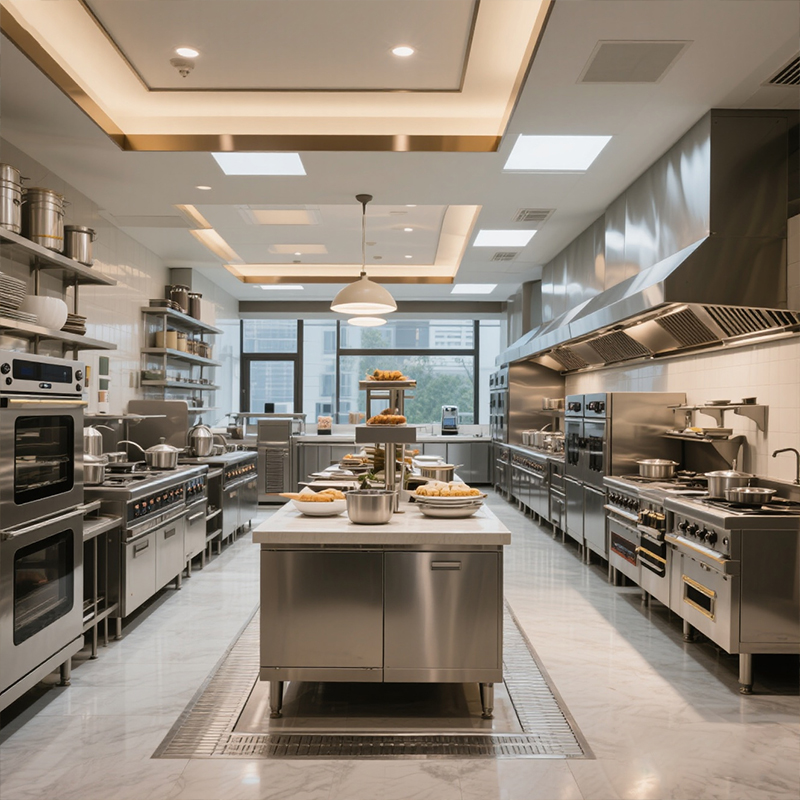 Equipo de cocina comercial aut - Range Commercial Kitchen reseña y precio