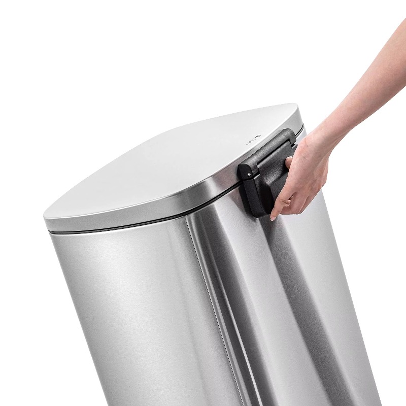 Cubo de basura con tapa suave  - Commercial Kitchen Bin reseña y precio